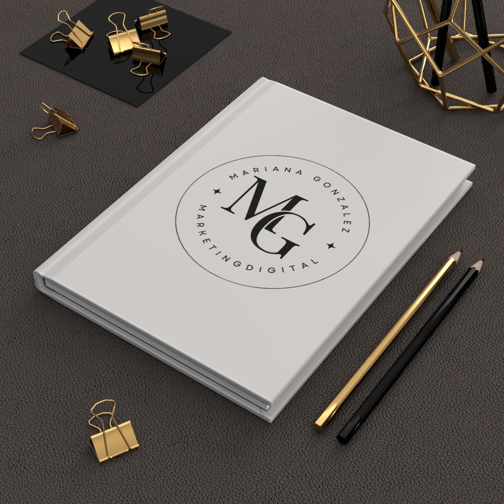 Cuaderno de pasta dura personalizado