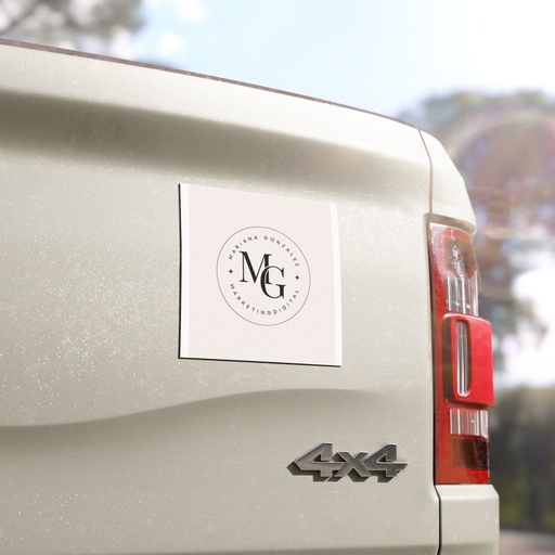 [IMAN-CAR-PERS] Imán para carro personalizado